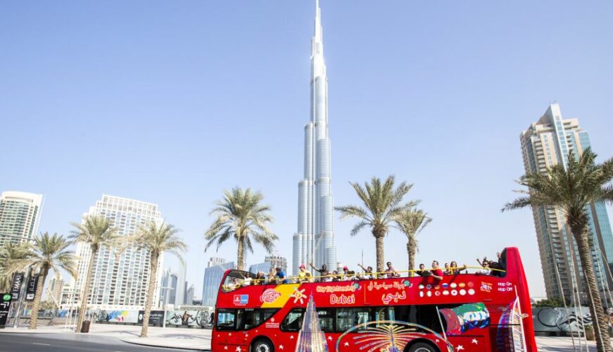 Dubai Hop-On Hop-Off Bus Tour Tickets & Information