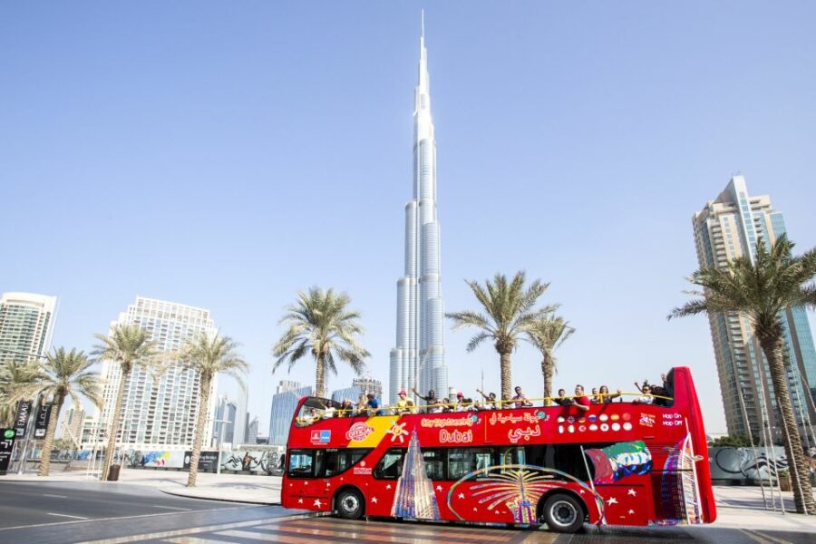 Dubai Hop-On Hop-Off Bus Tour Tickets & Information