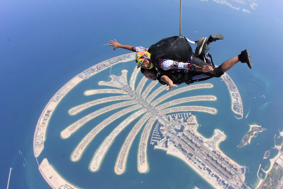 Skydive Over the Palm Jumeirah - 30 Unmissable Things To Do in Dubai